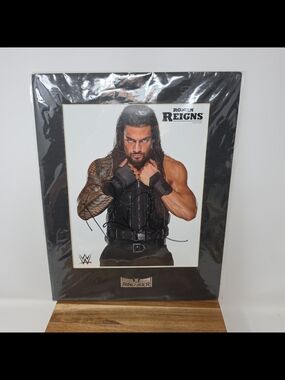Roman Reigns WWE Autographed 11" x 14" The Shield Pose Photograph Picture Signed